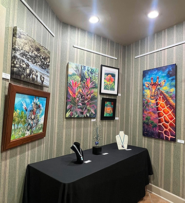 Local artists showcase talent at juried exhibition
