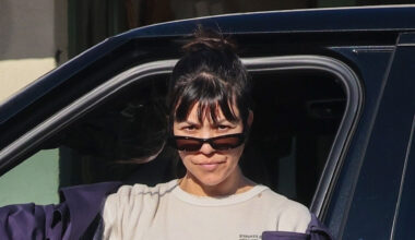 Makeup-free Kourtney Kardashian goes all-natural on takeout run in LA after stopping all Botox