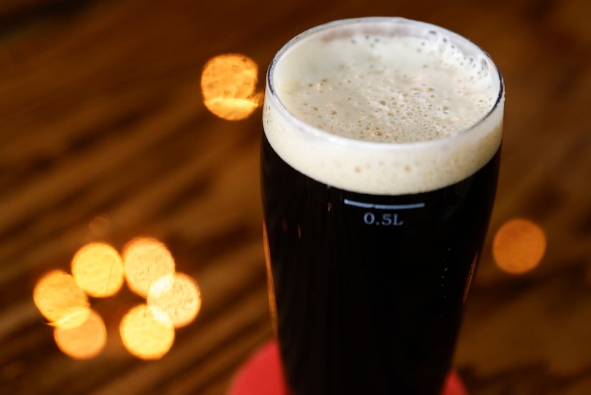 Jaquval's beer is brewed on-site, in Oak Cliff.