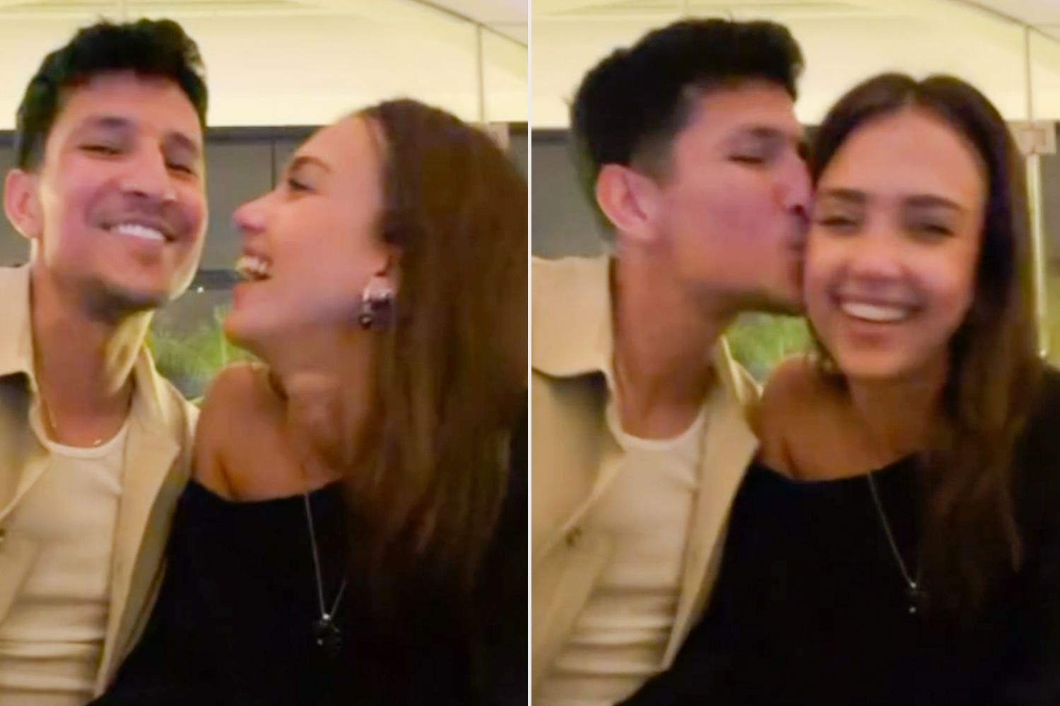 Jessica Alba and Boyfriend Danny Ramirez Share Kisses in New Photo Dump