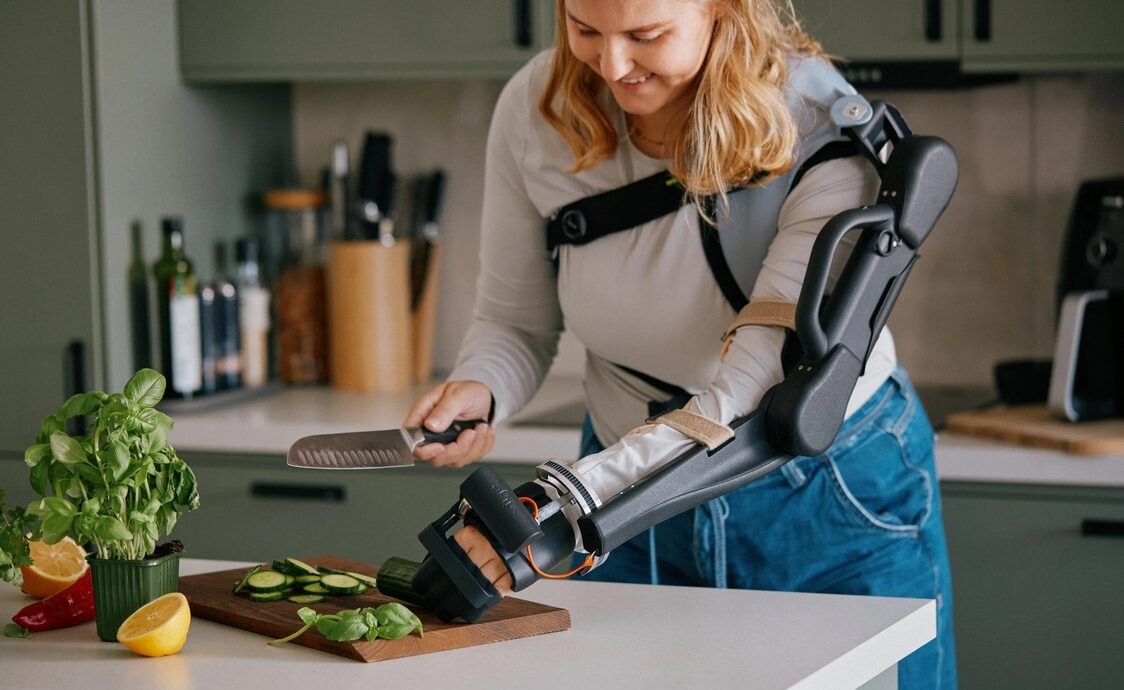 World’s First Arm Exoskeleton Gives Stroke Patients Independence