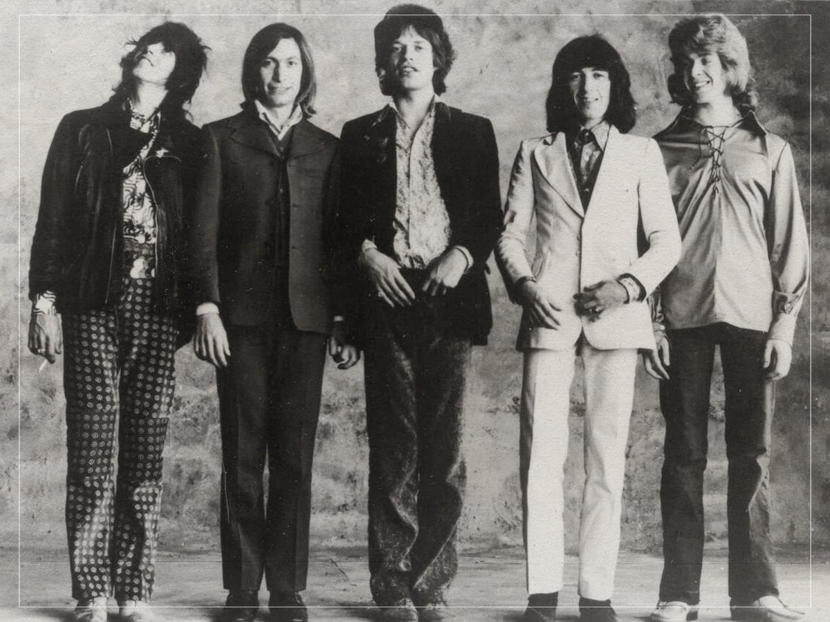 Keith Richards - Charlie Watts - Mick Jagger - Bill Wyman - Mick Taylor - 1974 - Rolling Stones