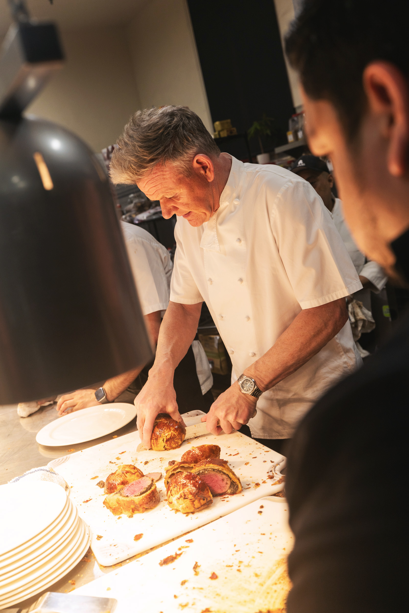 Gordon Ramsay at Rise & Dine LA on Saturday, Jan....