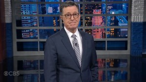 Stephen Colbert hosts the Jan. 21, 2026 edition of "The Late Show" (CBS)