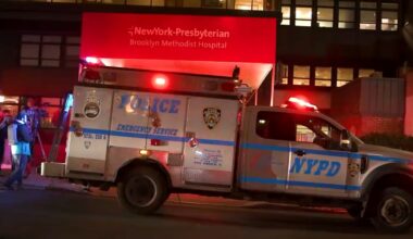 Knife-wielding man fatally shot by police at Methodist Hospital – NBC New York