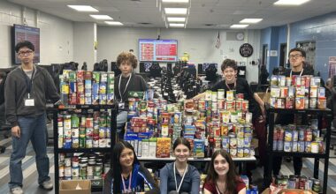 Mandarin Middle students collect items for local food bank