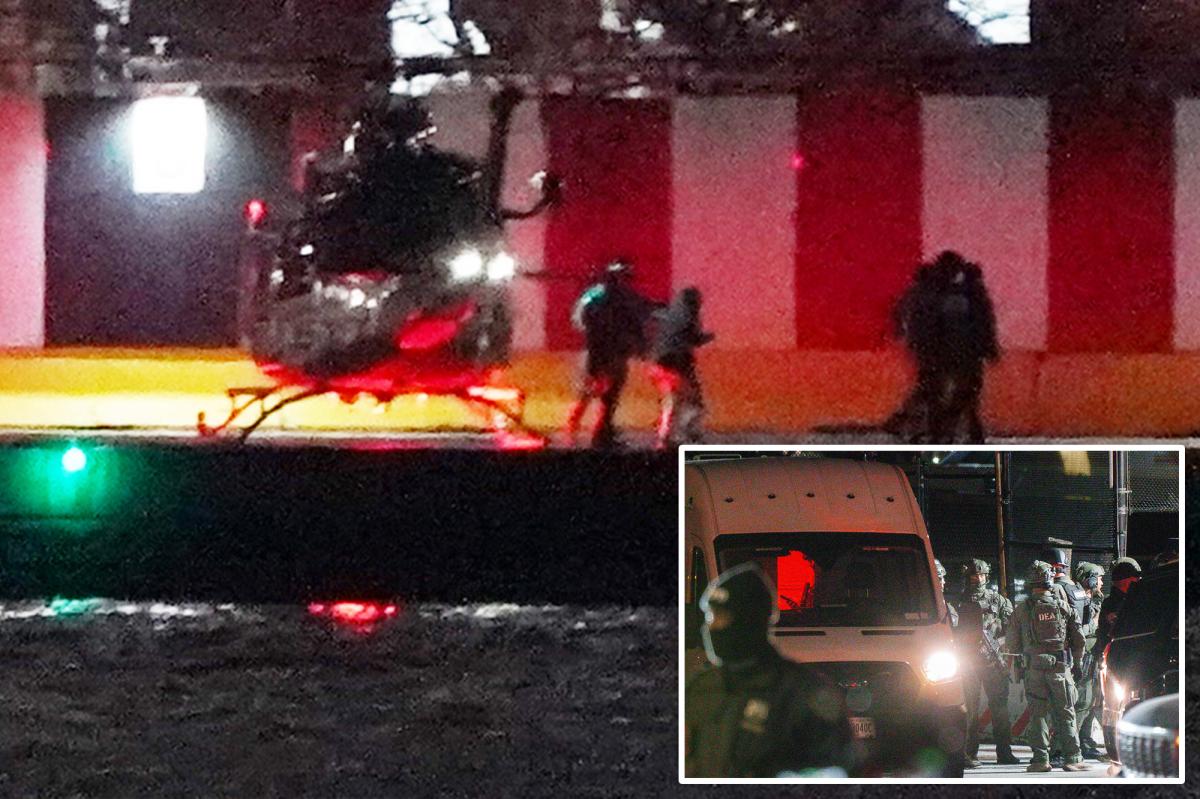 Ousted Venezuelan dictator Nicolás Maduro arrives in NYC by helicopter hours after capture by US