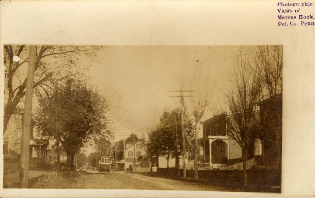Somewhere in Marcus Hook at least 100 years ago, but probably older. Any ideas? Email Keith. (COURTESY OF KEITH LOCKHART)