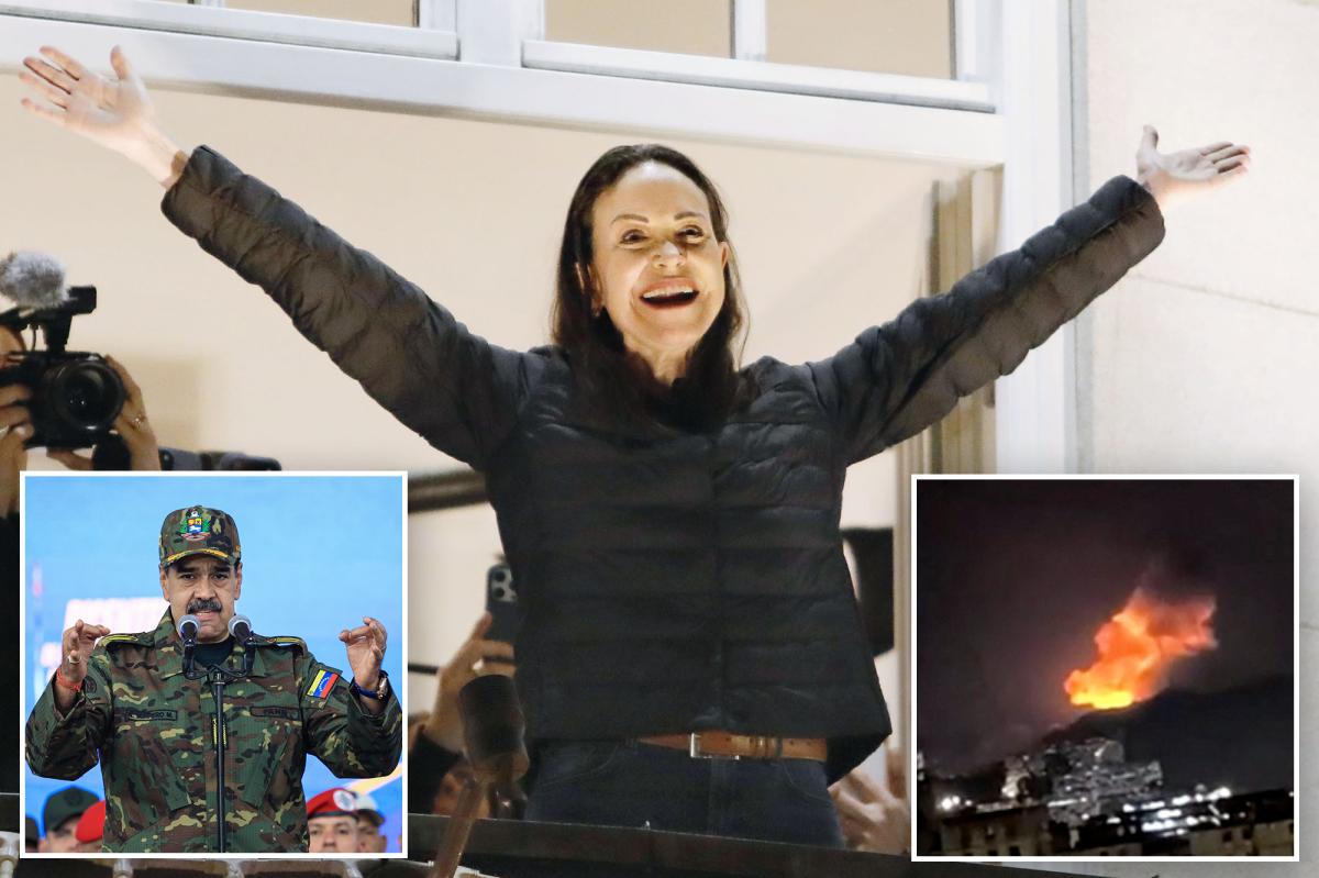 Venezuelan opposition leader, 2025 Nobel Peace Prize winner Maria Corina Machado poised to take the place of Nicolas Maduro