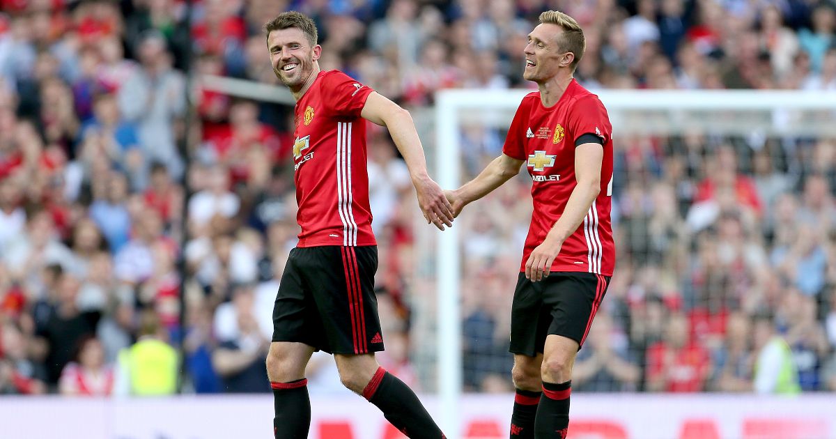 Is everybody still 'thronging around' Darren Fletcher after that defeat?