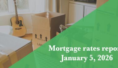Current mortgage rates report for Jan. 5, 2026