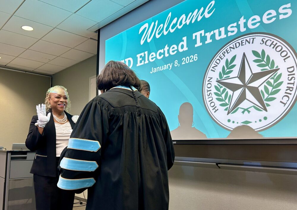 Myrna Guidry HISD Trustee Swearing In