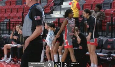 Lady Toppers fall to Jacksonville State in conference opener