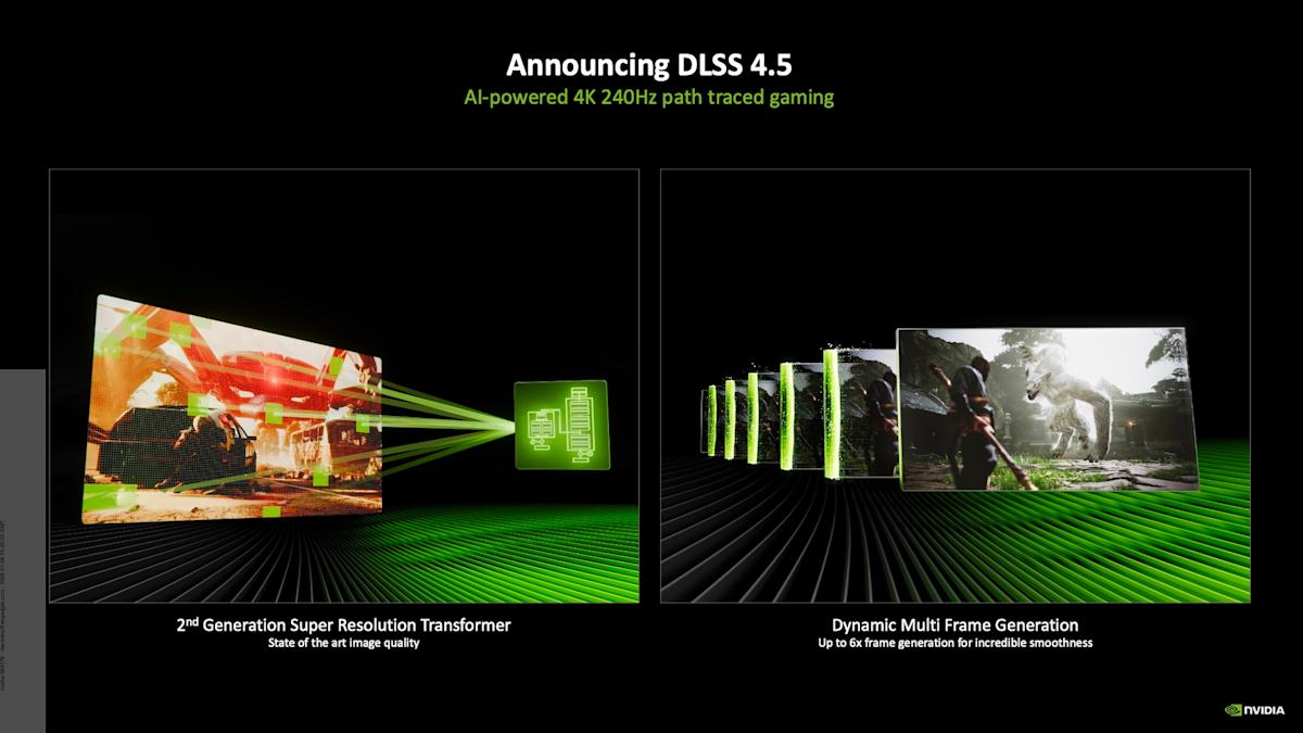 NVIDIA announces DLSS 4.5 at CES 2026