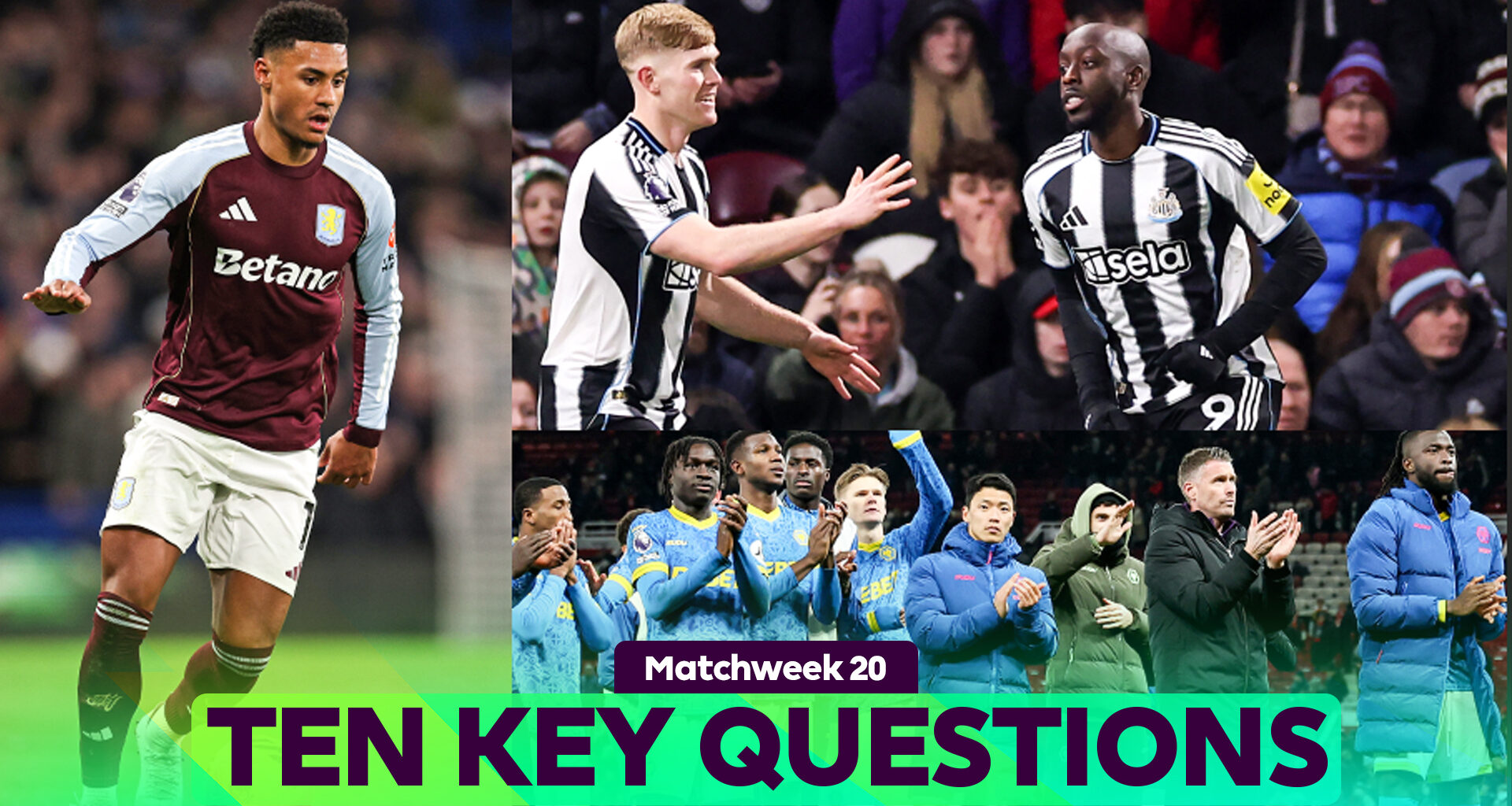 Ten KEY questions for this weekend's matches