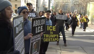 ICE protest