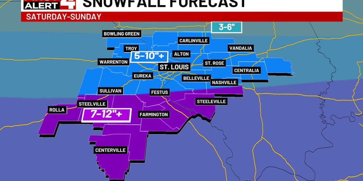 State of Emergency declared ahead of weekend snowstorm, bitter cold in Missouri