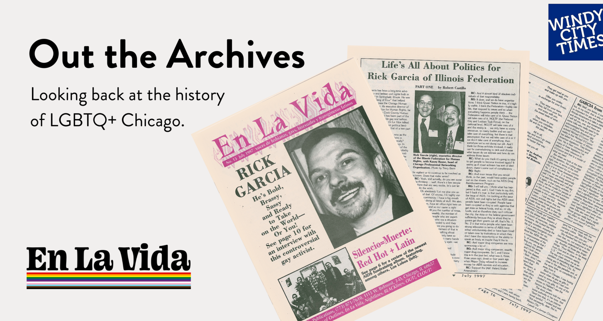 Out the Archives: A 3-part interview with Rick Garcia in 1997