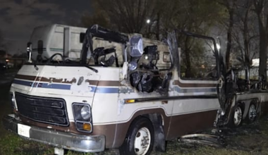 2 hospitalized after RV fire in Aldine