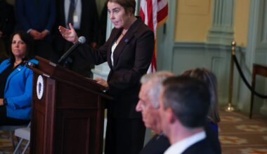 Massachusetts Governor Maura Healey, shown here in December, on Wednesday announced new restrictions on health insurance prior authorizations.