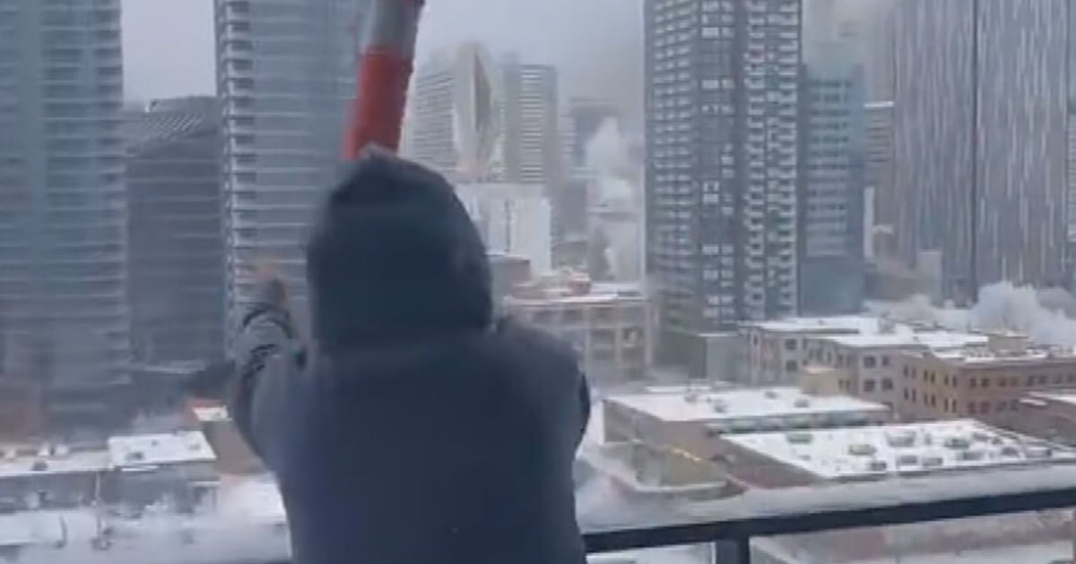 ‘Incredibly dangerous’: Woman charged after traffic pylon hurled from high-rise balcony - CTV News