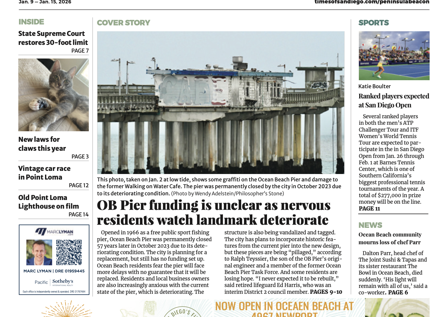 Peninsula Beacon: Jan. 9, 2026