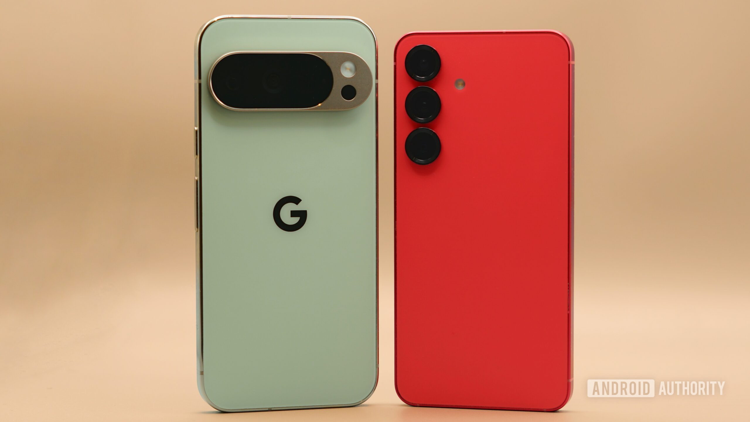 Pixel 10 Pro Galaxy S25 hero