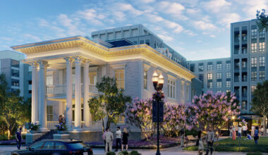 Plans illustrate an activation of the Porter House Mansion, showcasing the blend of history and rebirth in the urban core.