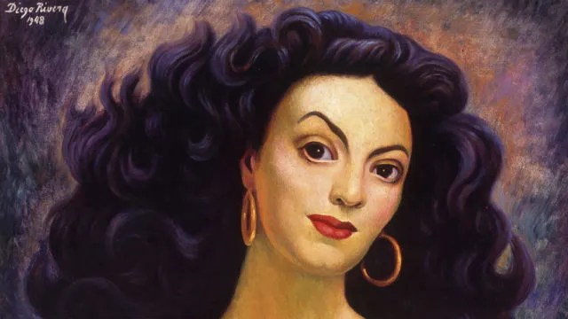 Diego Rivera's "Portrait of Maria Felix."