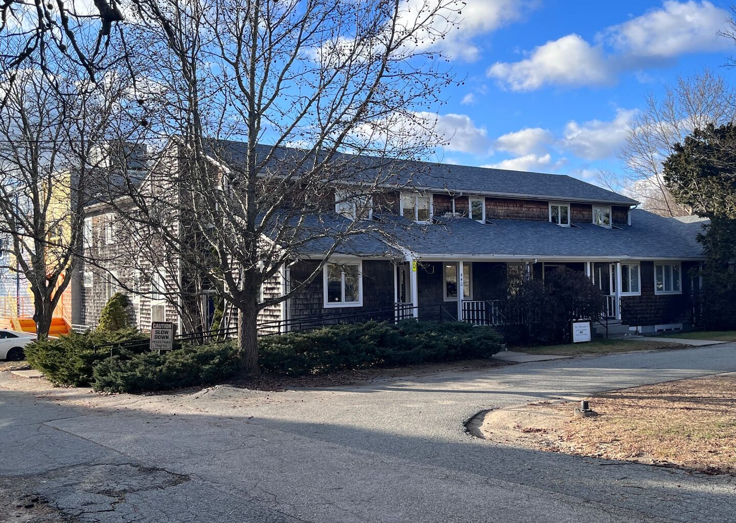 The former St. Mary’s Home for Children in North Providence, R.I.