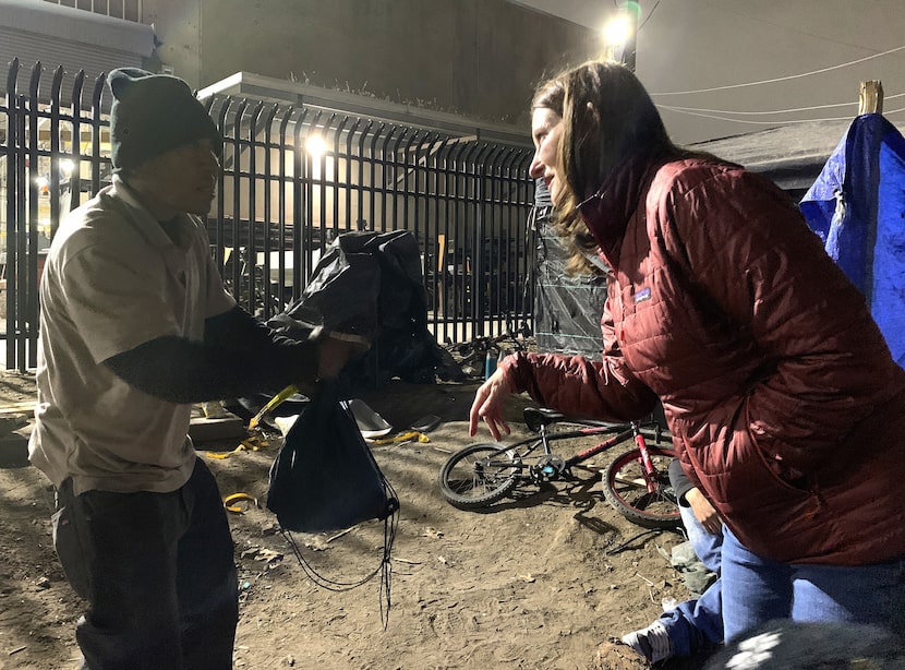 Dallas City Council member Gay Donnell Willis tried to convince a 51-year-old, who said his...