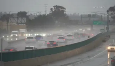 Rain still sweeping through San Diego County