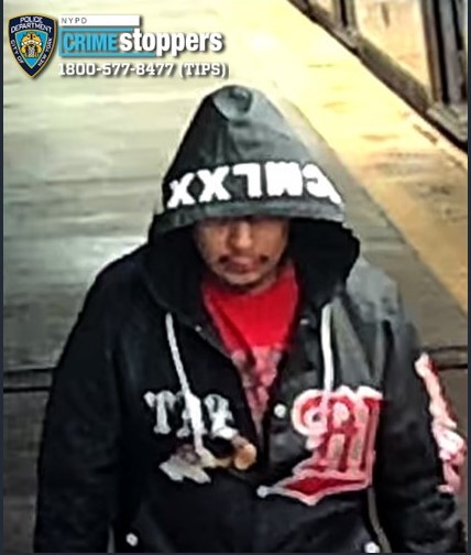 A man is wanted for assaulting an A train conductor.