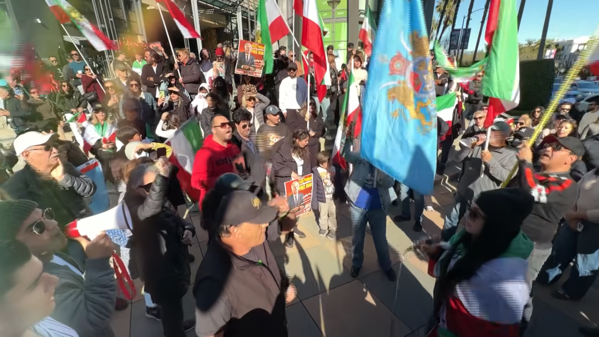 Iranian Angelenos join protest against Iranian government – NBC Los Angeles