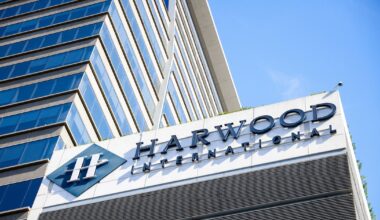 Harwood loses control of seventh office tower in namesake district in span of year