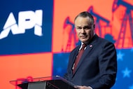 American Petroleum Institute president and CEO Mike Sommers speaks at API's annual State of...