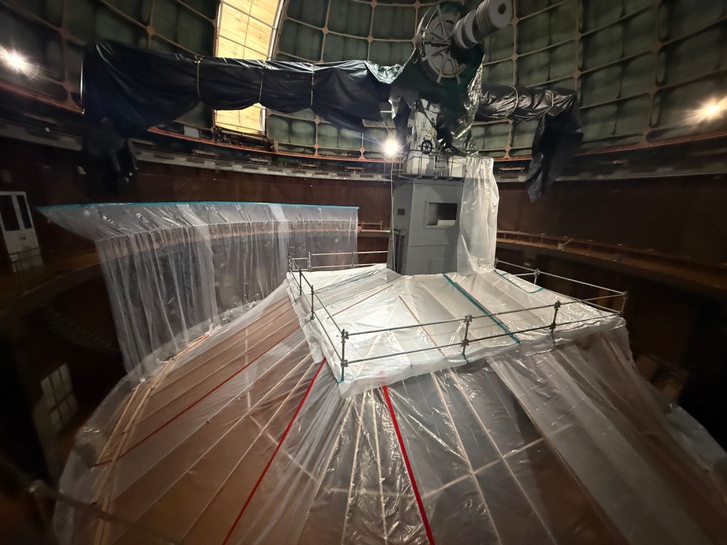 Lick Observatory’s damaged telescope dome still open to elements as another rainstorm approaches – The Mercury News