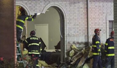 Vehicle crashes through North Side hotel, San Antonio police say