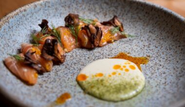 The sake tom kha at Uchi in Philadelphia, Pa., on Thursday, Jan. 8, 2026.