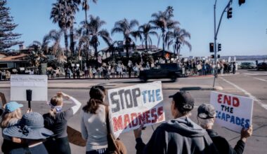 Protests break out across San Diego after Minneapolis ICE shooting