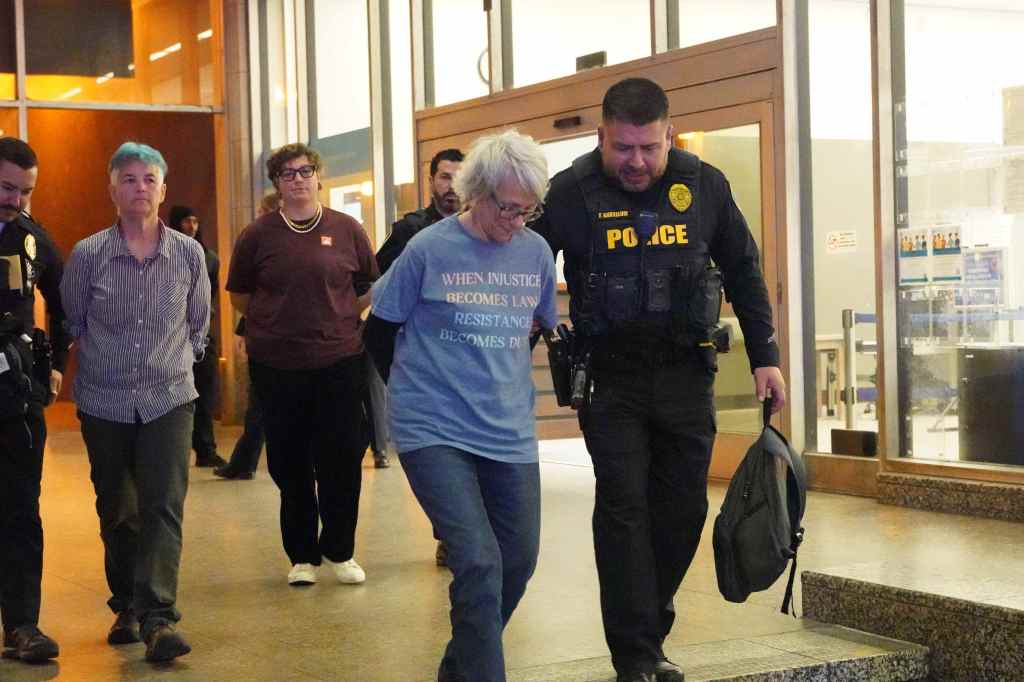 Activists barricaded in office of San Diego Mayor Todd Gloria