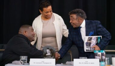 Education advocate, pastor receive Human Dignity Award at MLK Jr. breakfast