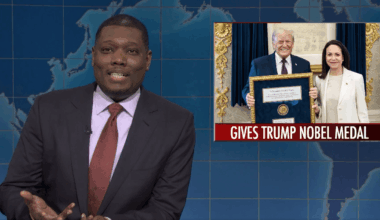 'SNL' Weekend Update Calls Out 'Psycho' Trump for Peace Prize Snag