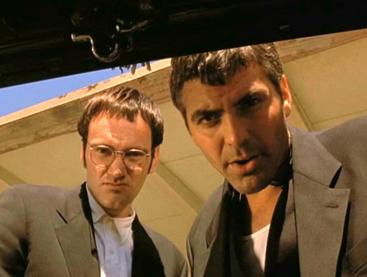 Quentin Tarantino and George Clooney co-starred in 1996 film 'From Dusk Till Dawn'