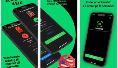 Apps for boycotting American products surge to the top of the Danish App Store