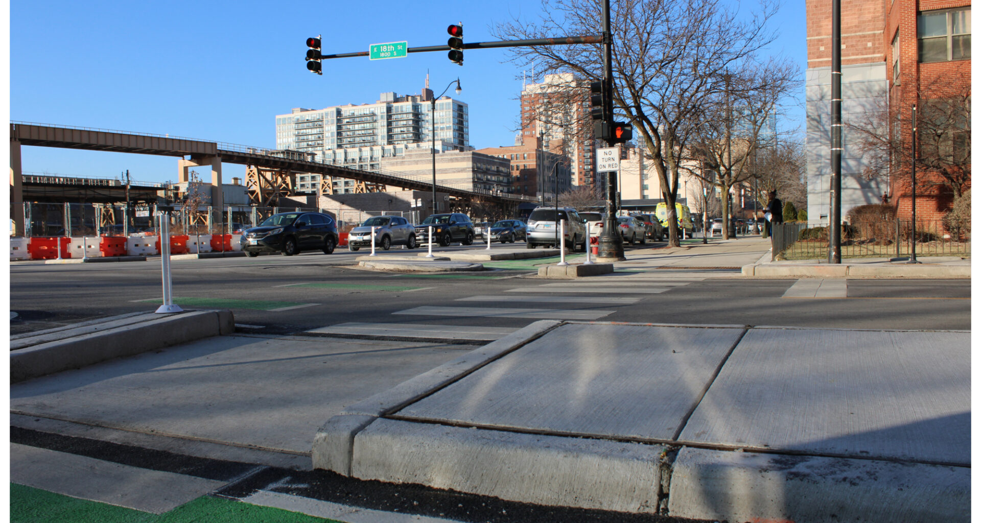 South Loop Bike Lane Project Paused, Some Lanes Removed As Officials Reassess