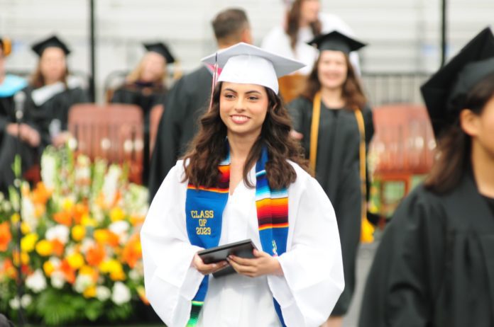 PHOTO: Jame Jontz SPHS ASB | South Pasadena High School Graduation Ceremony 2023 on Roosevelt Field. "Life is a Highway" theme reflects the resilience and perspective after 2-years of pandemic disruption.