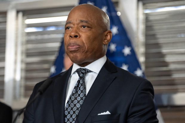 Mayor Eric Adams.