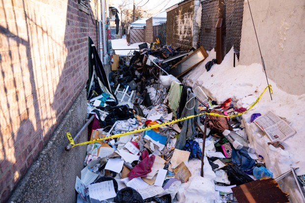 An unidentified person was pronounced dead on scene after a fire broke out inside a second floor apartment at 2709 Ocean Avenue in Brooklyn on Thursday January 29, 2026. 0813. (Theodore Parisienne / New York Daily News)