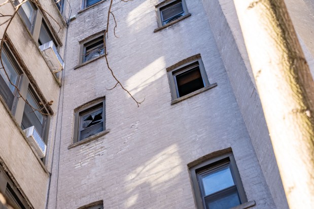 Damage and debris are pictured after a fatal fire in an apartment building on Winthrop St. in Brooklyn, New York, on Friday, Jan. 30, 2026. (Theodore Parisienne / New York Daily News)